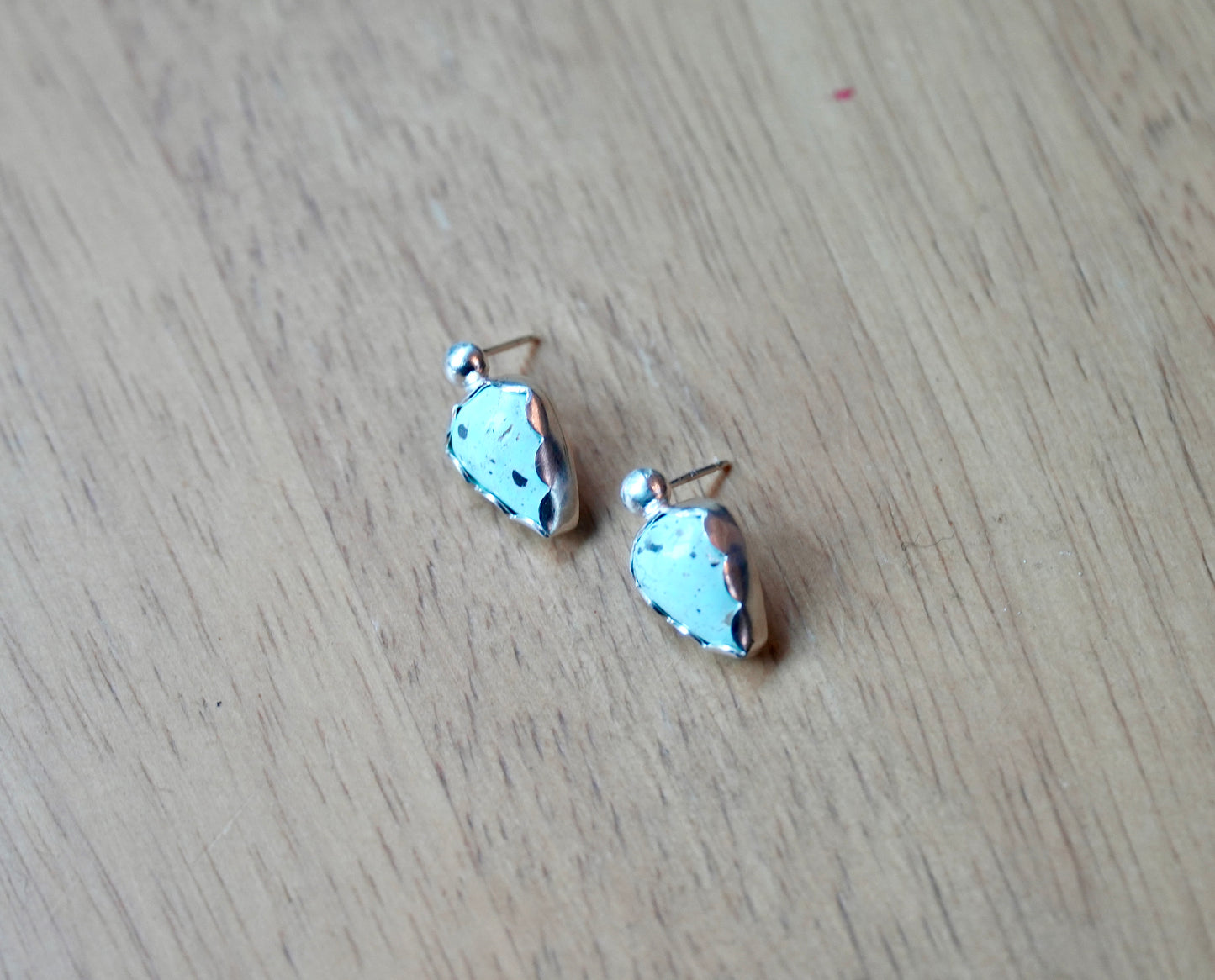 Silver Turquoise Studs