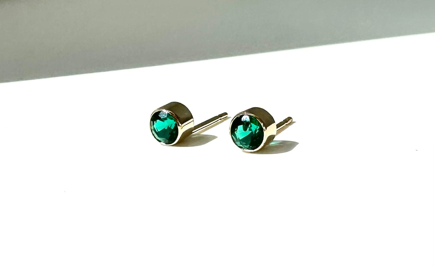 Emerald Studs