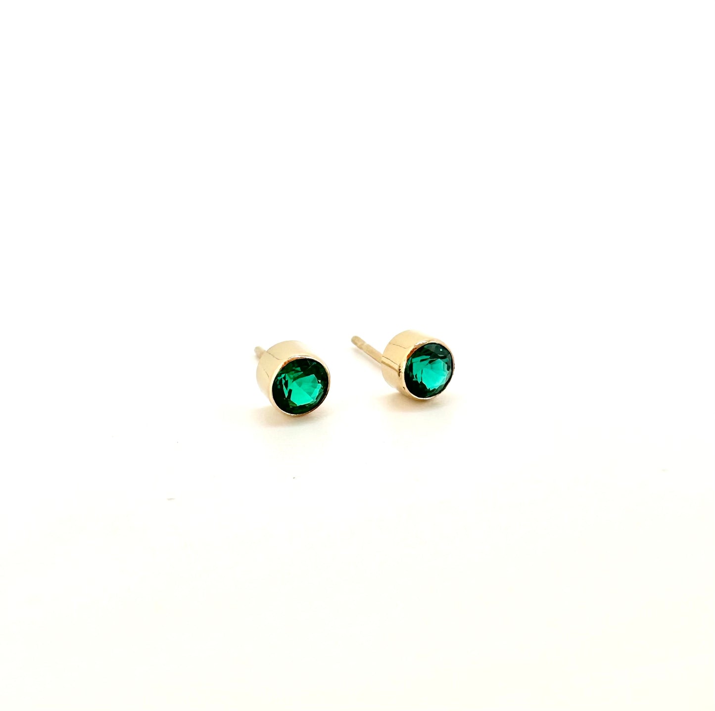 Emerald Studs