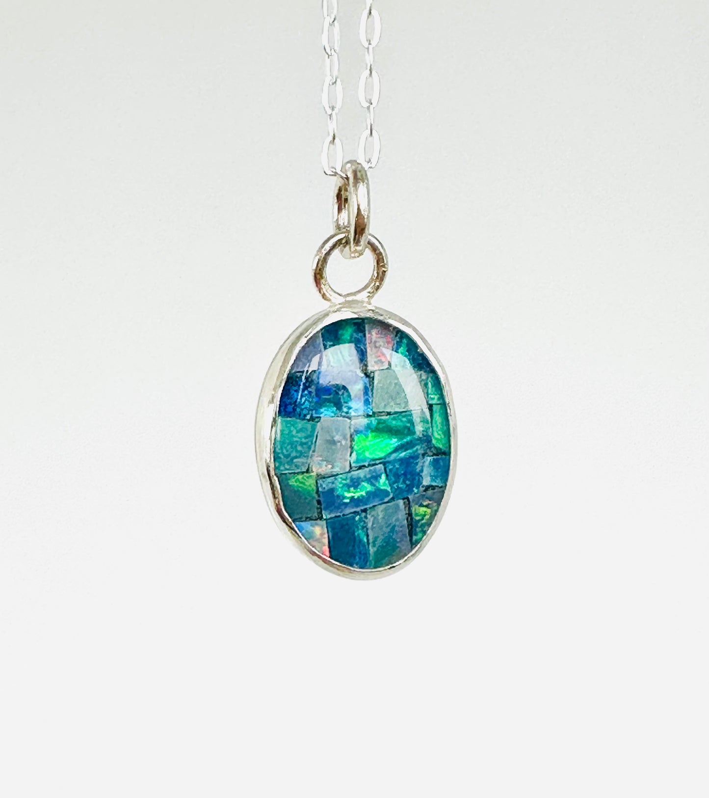 Opal Mosaic Necklace