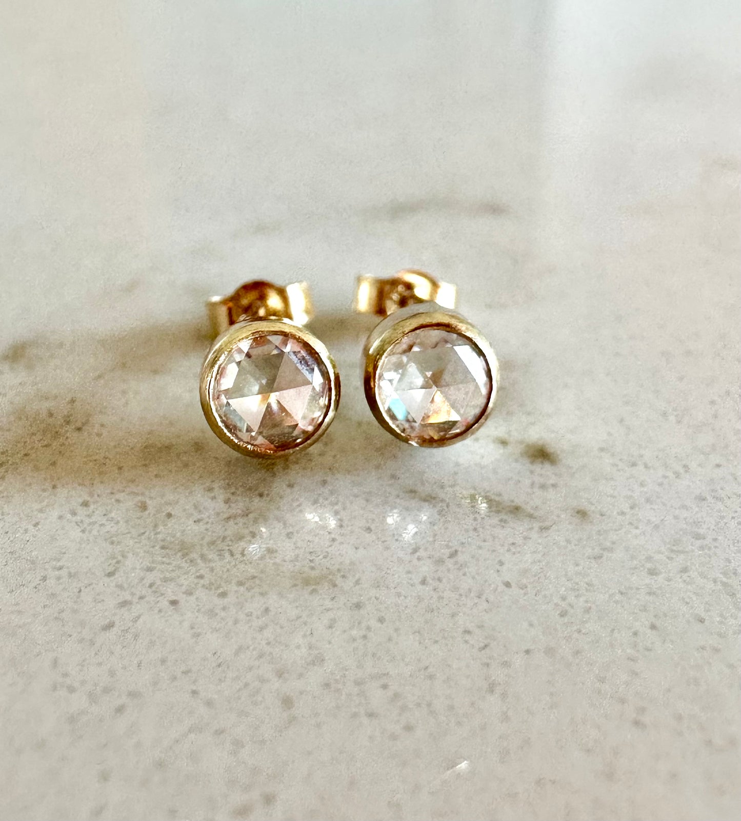 Moissanite Stud Earrings