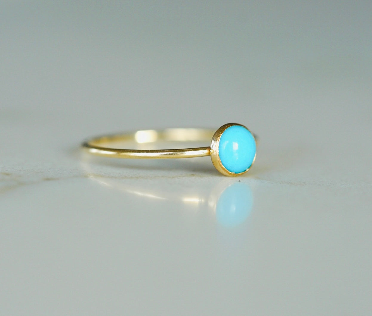 Turquoise Gold Stacker