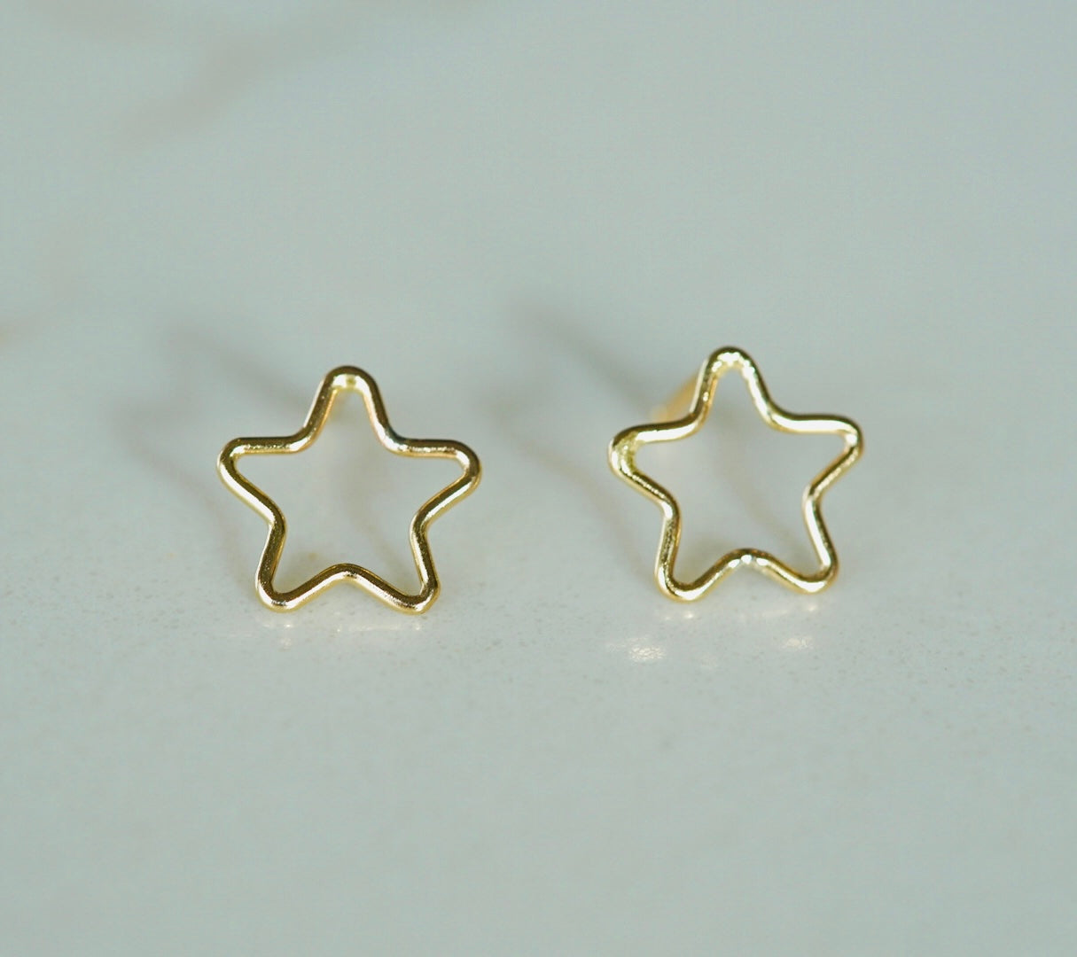 Gold Star Studs