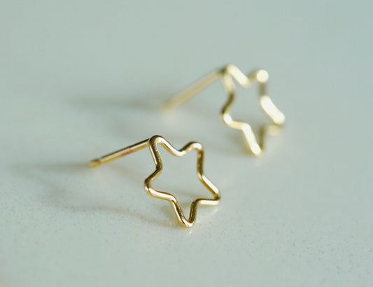 Gold Star Studs